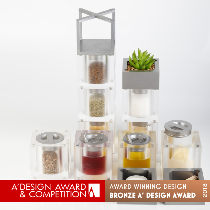 Saladice Condiment container by Andrea Cingoli Bronze Bakeware, Tableware, Drinkware and Cookware Design Award Winner 2018 