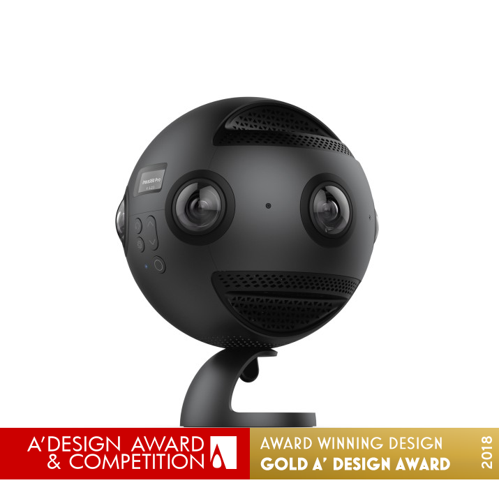 Insta360 Pro Professional VR Camera by Even Wang, Livi Huang and River He Golden Digital and Electronic Device Design Award Winner 2018 