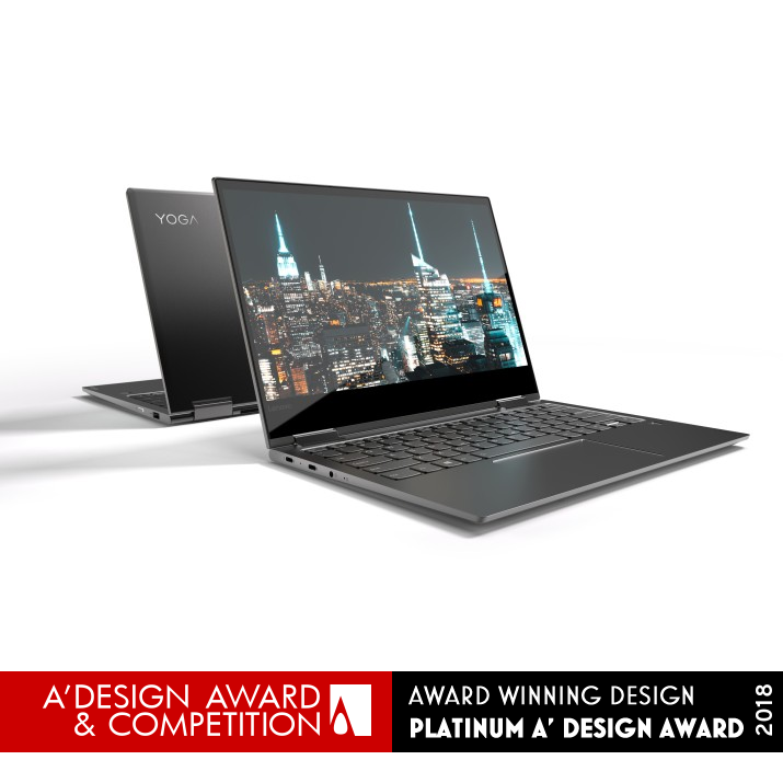 Yoga 730 Laptop computer by Lenovo Experience Design Group Platinum Digital and Electronic Device Design Award Winner 2018 