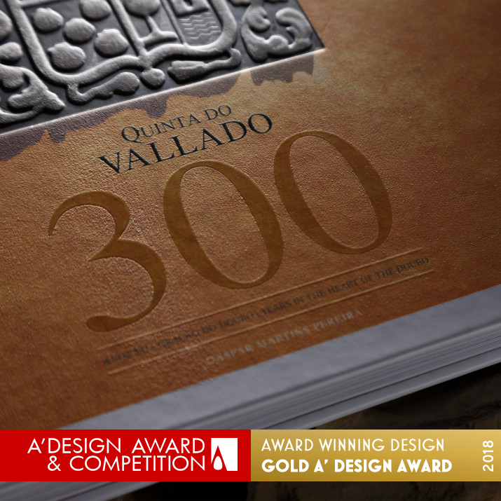 300 Years Book by Omdesign Golden Print and Published Media Design Award Winner 2018 