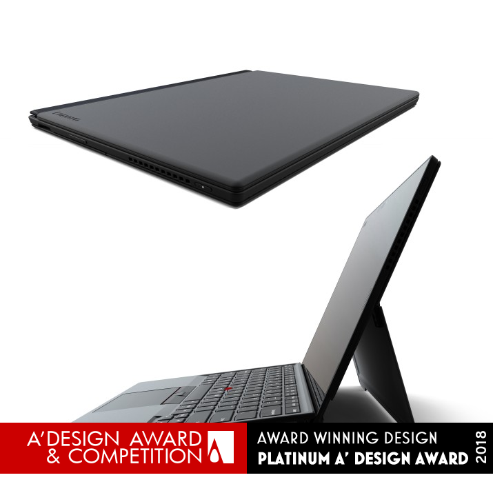 ThinkPad X1 Tablet Computer by Lenovo Design Group Platinum Digital and Electronic Device Design Award Winner 2018 