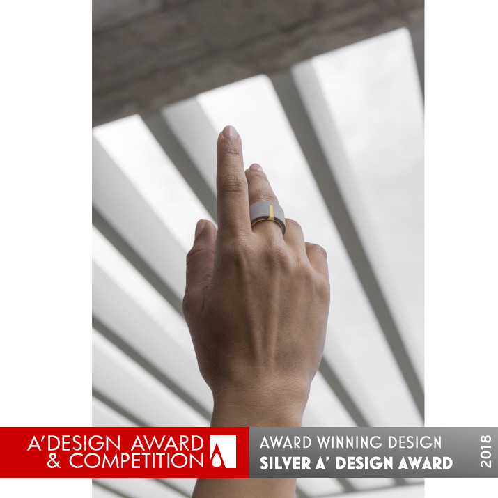 Tonos Ring by Elena Kapompasopoulou - Cement Chemistry Silver Jewelry Design Award Winner 2018 