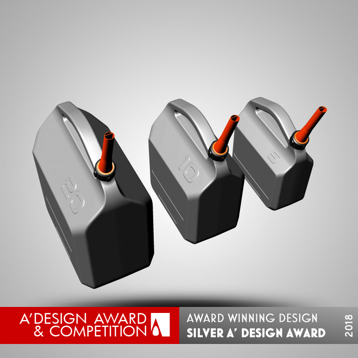 Holeczech Fuel Can Fuel Can by David Polasek Silver Packaging Design Award Winner 2018 