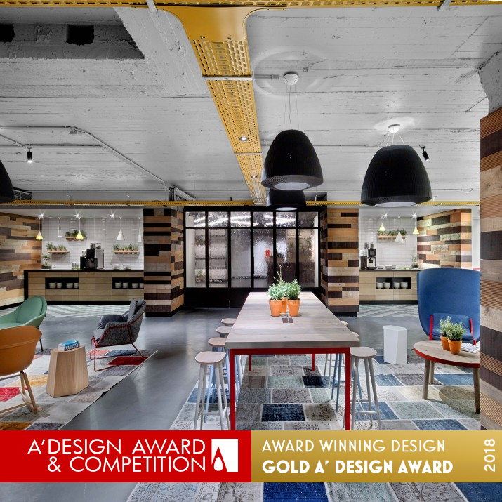 The Experience Floor Multifunctional Space by Therese Virserius and Regina Virserius Golden Hospitality, Recreation, Travel and Tourism Design Award Winner 2018 