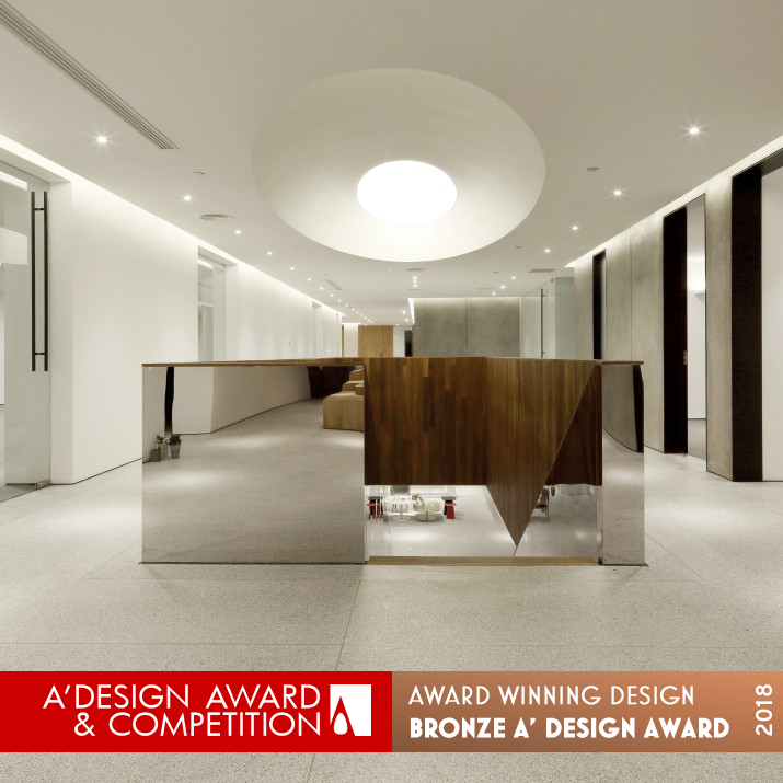 RIBO FASHION GROUP HQ Office by A3 VISION Bronze Interior Space and Exhibition Design Award Winner 2018 