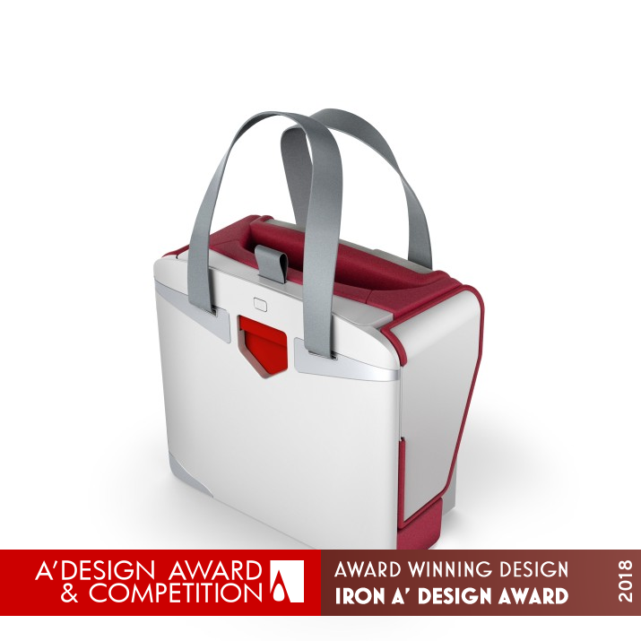 Purseat Child Safety Seat by David L Iron Baby, Kids' and Children's Products Design Award Winner 2018 