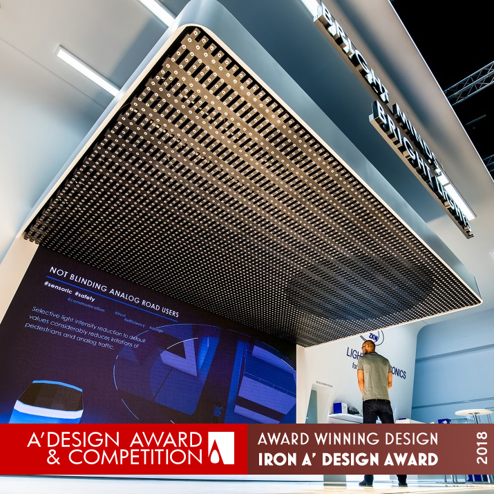 Interactive Lightspace Exhibition Highlight by Responsive Spaces Iron Interior Space and Exhibition Design Award Winner 2018 