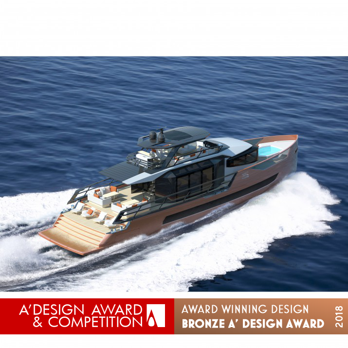 Xsr 85 Motor Yacht by Sarp Yachts Bronze Yacht and Marine Vessels Design Award Winner 2018 