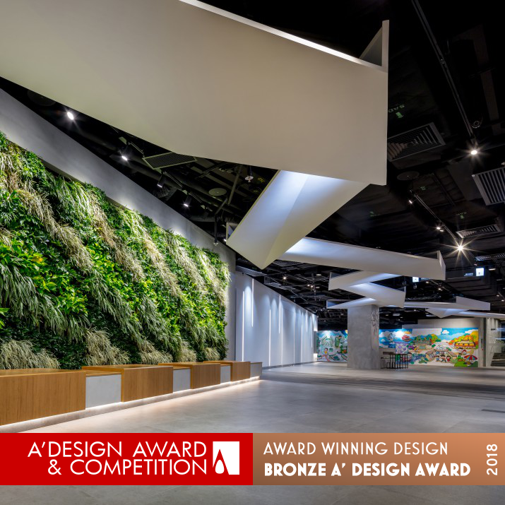H6 Conet Public Open Space by Oval Design Ltd Bronze Interior Space and Exhibition Design Award Winner 2018 