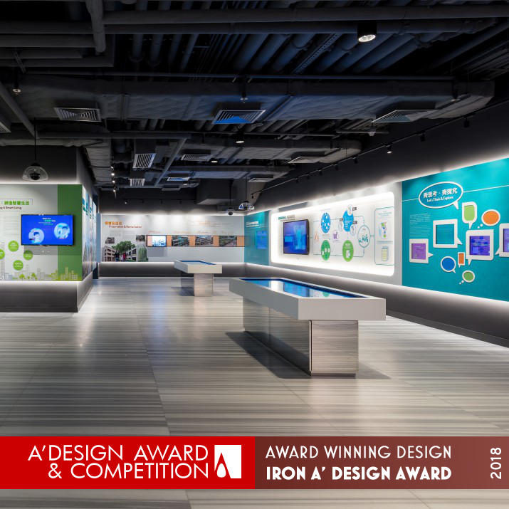 Urban Renewal Exploration Centre Urban Renewal by Oval Design Ltd Iron Interior Space and Exhibition Design Award Winner 2018 