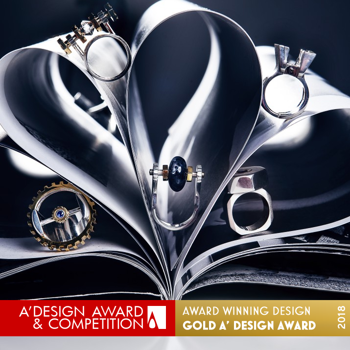 M1 Collection Jewelry by Marina Anokhina Golden Jewelry Design Award Winner 2018 