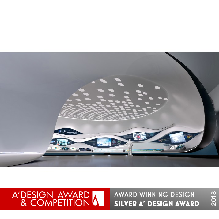 Shenzhen Airport Exhibition Hall This is a design to display space. by Bo Li Silver Interior Space and Exhibition Design Award Winner 2018 