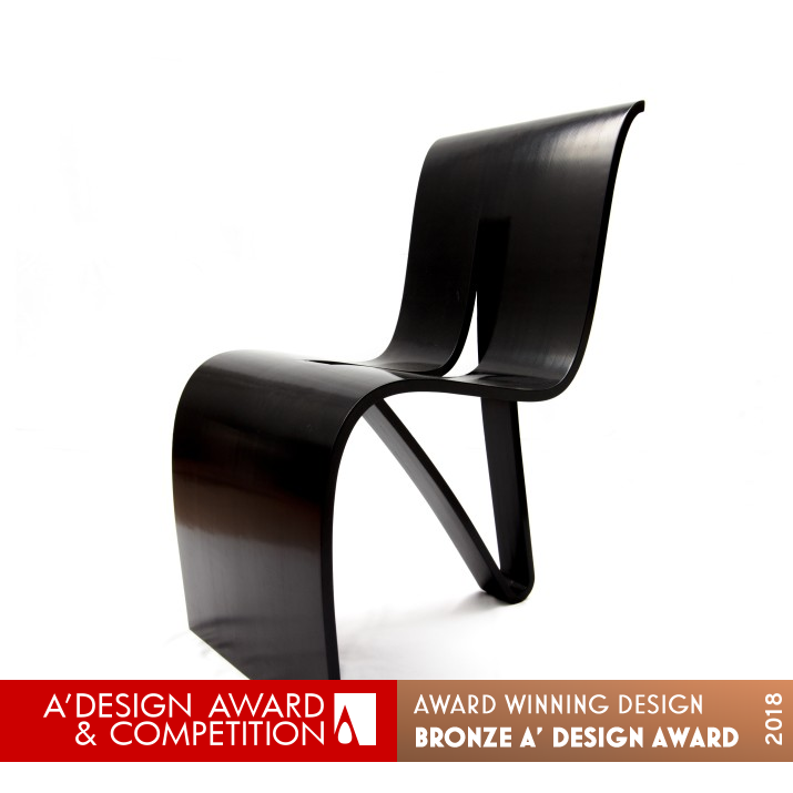 Kulms Stackable Chair by Daisuke Nagatomo and Minnie Jan Bronze Furniture Design Award Winner 2018 