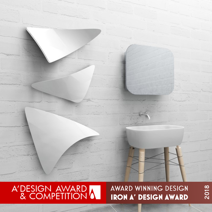 Leaves Radiator by C. Pozzi and D. S. Rumbola Iron Building Materials and Construction Components Design Award Winner 2018 