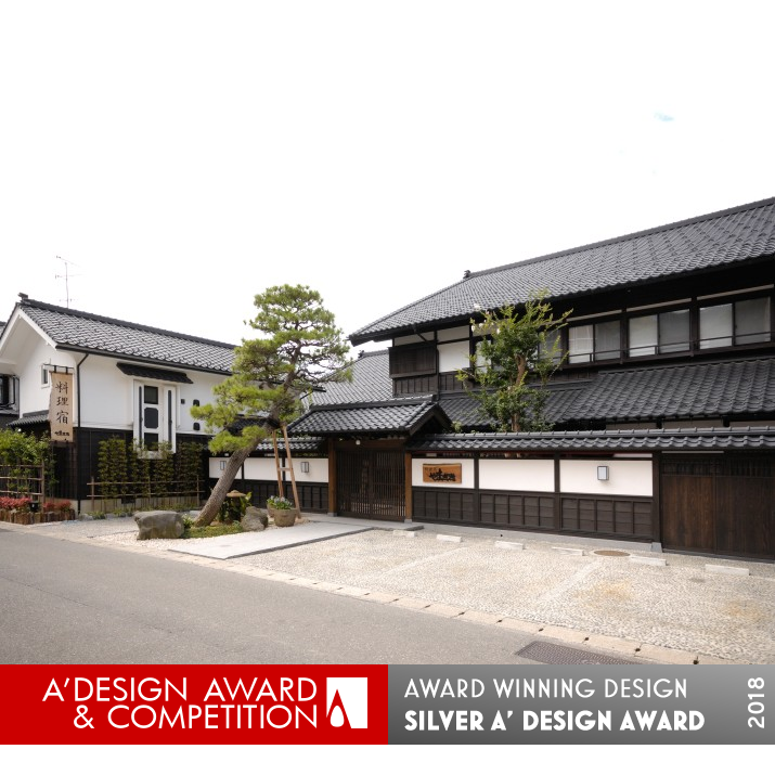 Ryouriyado Yamazaki Japanese inn by Hironobu Furihata Silver Architecture, Building and Structure Design Award Winner 2018 