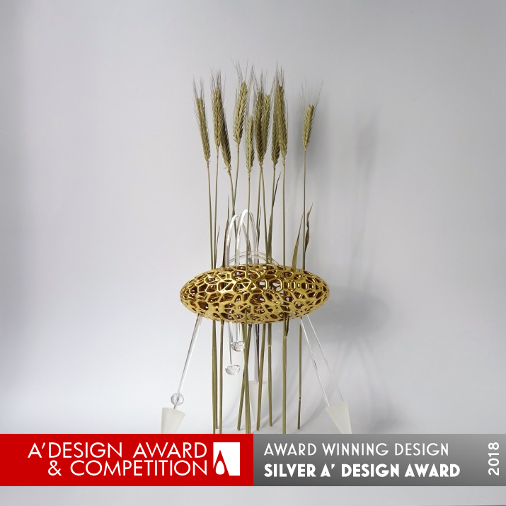 Eyes Flower Stand by Naai-Jung Shih Silver Fine Arts and Art Installation Design Award Winner 2018 