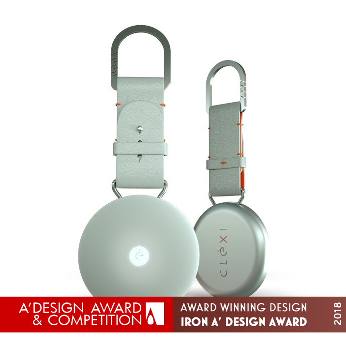 Clexi Multifunctional Keyholder by Maryam Heydarian-Nikoo Farvardin Iron Wearable Technologies Design Award Winner 2018 
