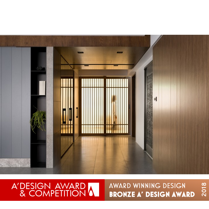 Well of Light Residential by Pei - Lin Hsieh Bronze Interior Space and Exhibition Design Award Winner 2018 