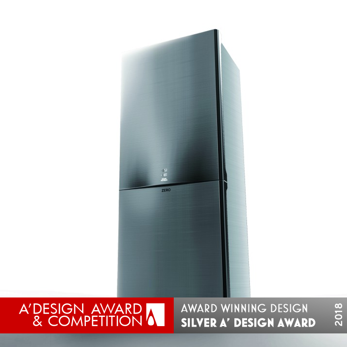 ZERO Vacuum-sealing Zero Refrigerator by Wan Ki Kim Silver Home Appliances Design Award Winner 2018 
