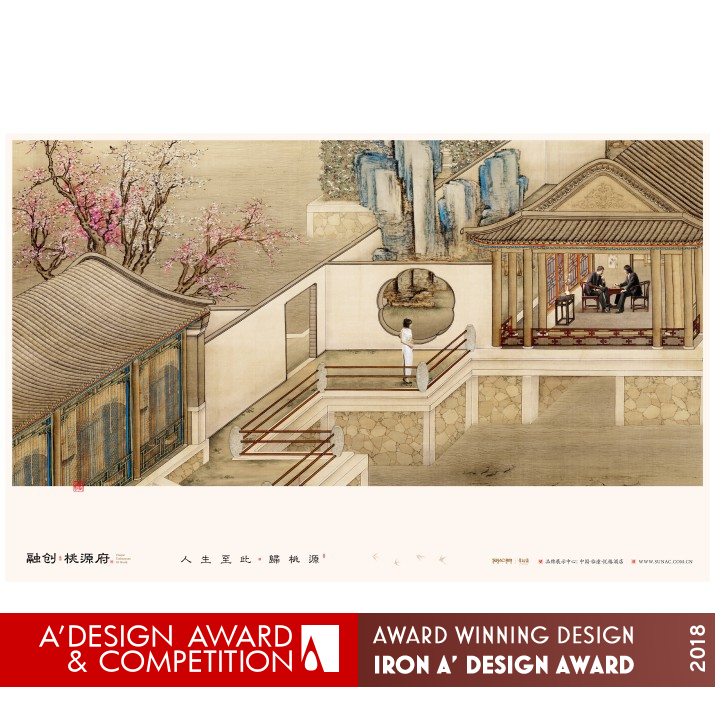 Taohuayuan Of World Villa real estate ads by Yong Huang Iron Advertising, Marketing and Communication Design Award Winner 2018 
