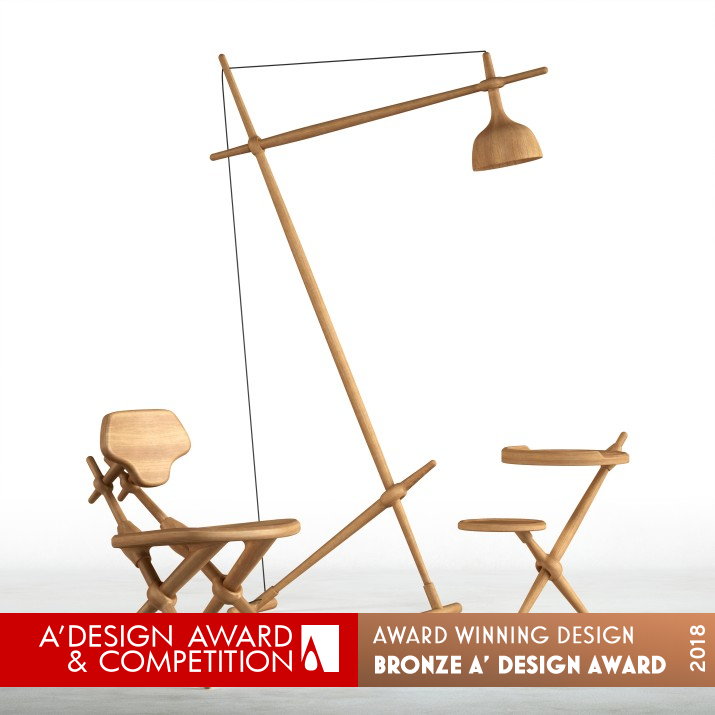 X mark Interspersed by Wei Jingye, Zhao Siyu and Li Ke Bronze Furniture Design Award Winner 2018 