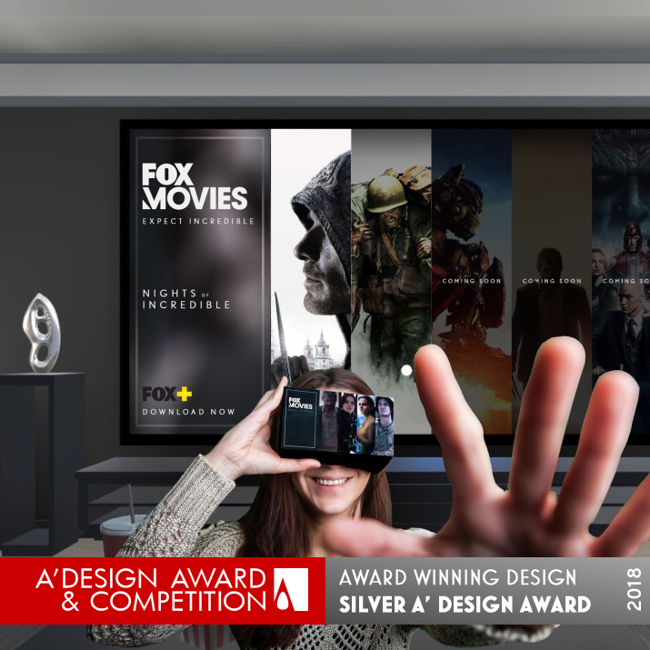 FOX Movies VR Virtual Reality Trailers by Creote Studio Limited Silver Advertising, Marketing and Communication Design Award Winner 2018 