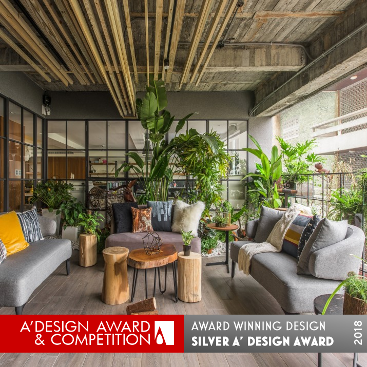 COMPOSE Multifunctional working space by Michael Tu Silver Interior Space and Exhibition Design Award Winner 2018 