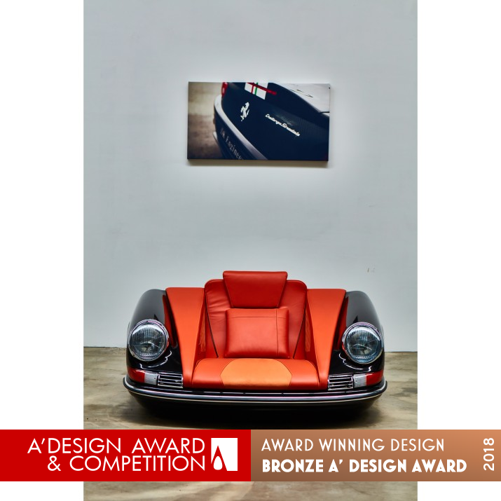 Legend - Heracles Chair by Hung-Hui Liu and Chiang-Jui Chan Bronze Limited Edition and Custom Design Award Winner 2018 