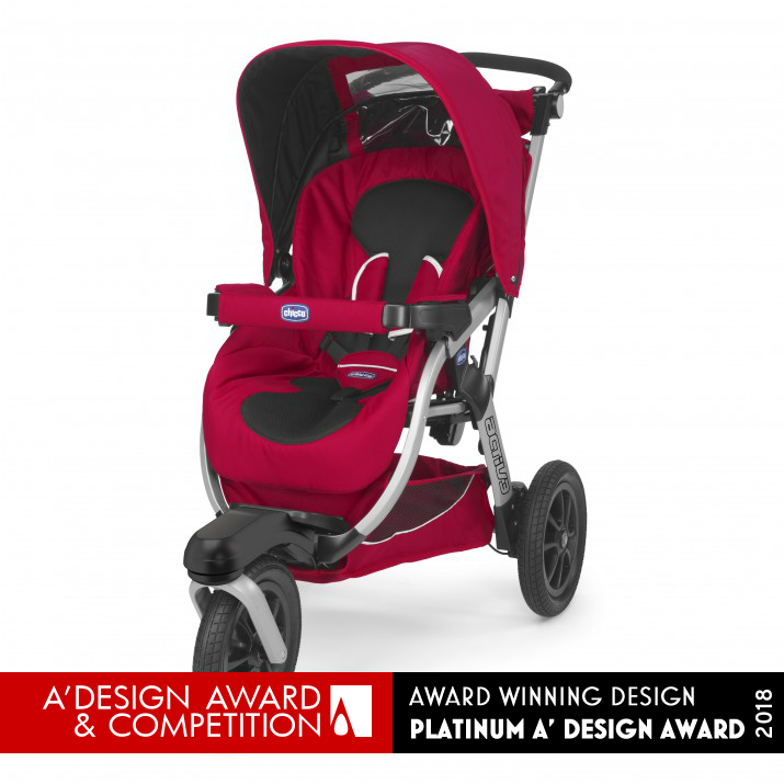 Activ3 Stroller by Fabio Rezzonico Platinum Baby, Kids' and Children's Products Design Award Winner 2018 