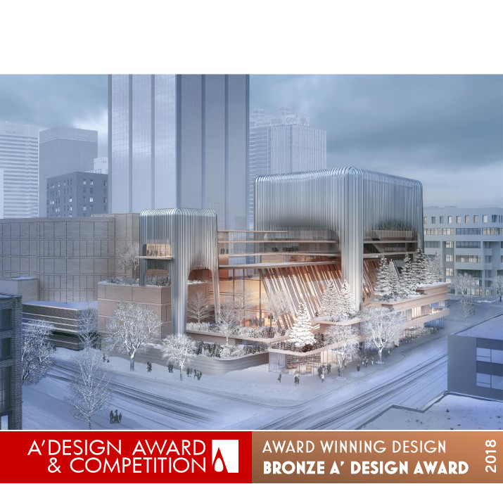 Winspear Completion Project Arts, Concert Hall by Andrew Bromberg at Aedas Bronze Architecture, Building and Structure Design Award Winner 2018 