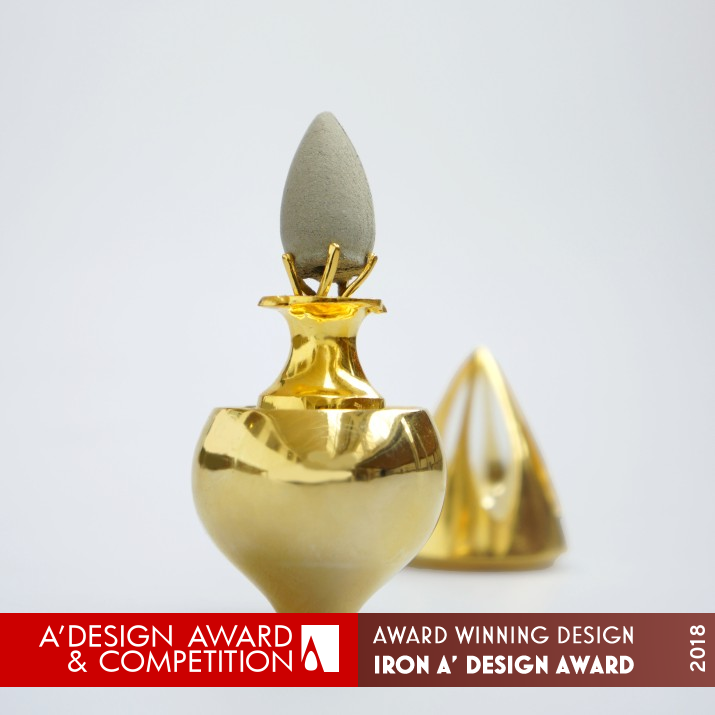 Camouflage Incense burner suit by Xuefei Chen Iron Limited Edition and Custom Design Award Winner 2018 