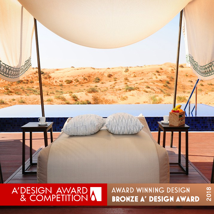 Desert Resort Interior Design by Kristina Zanic Bronze Hospitality, Recreation, Travel and Tourism Design Award Winner 2018 