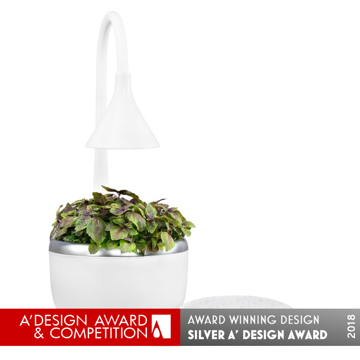 SproutsIO Smart Microgarden by SproutsIO Inc. Silver Home Appliances Design Award Winner 2018 