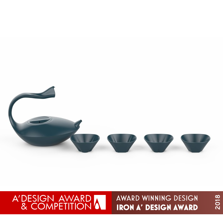 Qing Yi Tea set by Cong Ma Iron Bakeware, Tableware, Drinkware and Cookware Design Award Winner 2018 