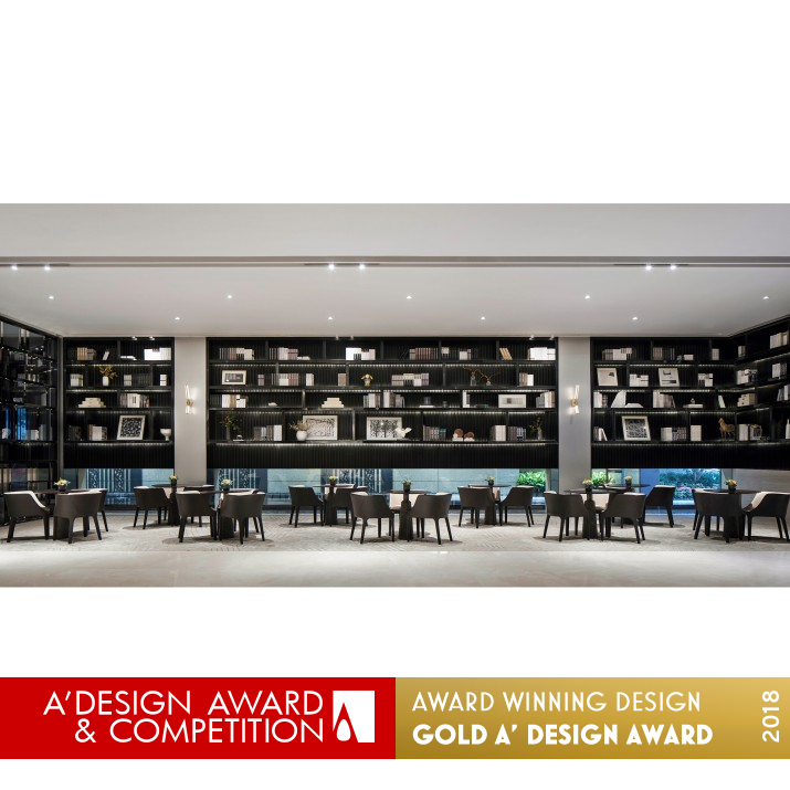 Phecda Mansion Sales Center by GND Design Limited Golden Interior Space and Exhibition Design Award Winner 2018 