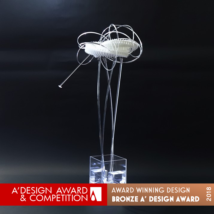 Yulia Mariana Light Installation by Naai-Jung Shih Bronze Fine Arts and Art Installation Design Award Winner 2018 
