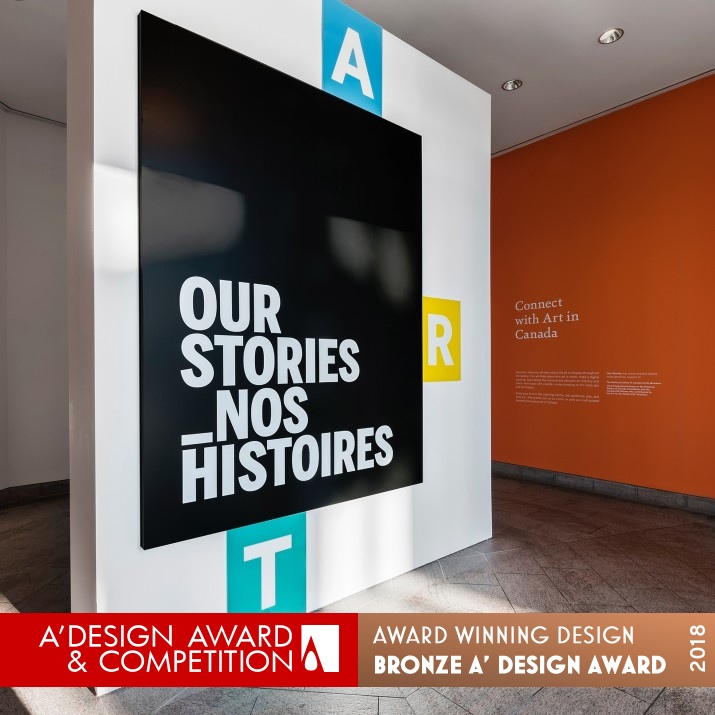 Our Stories Exhibition by Stefan Canuel Bronze Interior Space and Exhibition Design Award Winner 2018 