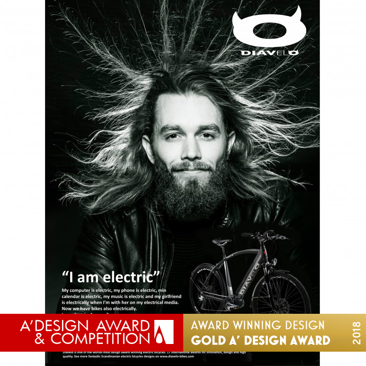 Diavelo Electric Hair Campaign  by Diavelo Golden Advertising, Marketing and Communication Design Award Winner 2018 