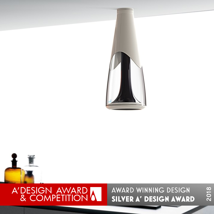 Black Hole Hood Range Hood by Elham Mirzapour Silver Home Appliances Design Award Winner 2018 