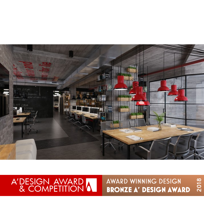 Ozguven Office by Seda Dundar Bronze Interior Space and Exhibition Design Award Winner 2018 