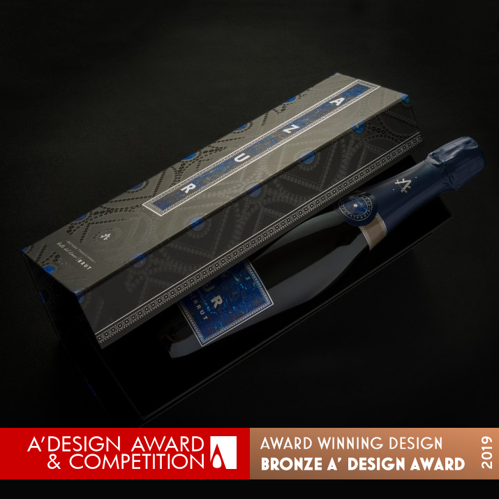 Azur Wine Packaging by Ximena Ureta Bronze Packaging Design Award Winner 2019 