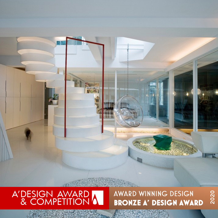 Rhythm of Water Residential House by Kuo-Pin Sun Bronze Interior Space and Exhibition Design Award Winner 2020 