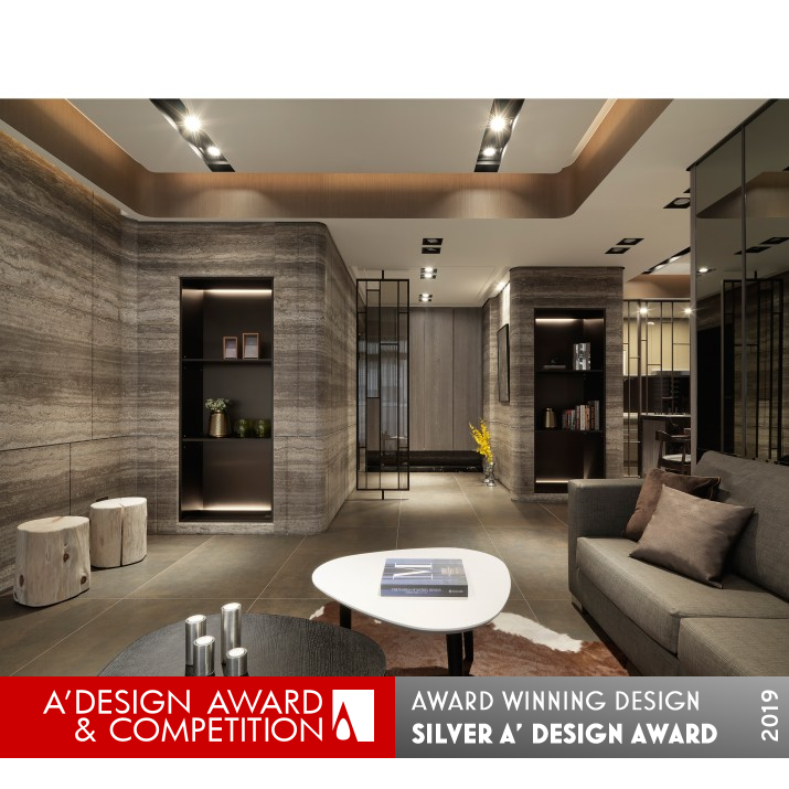 Flowing Residential by Peter Cheng and Sam Tsai Silver Interior Space and Exhibition Design Award Winner 2019 