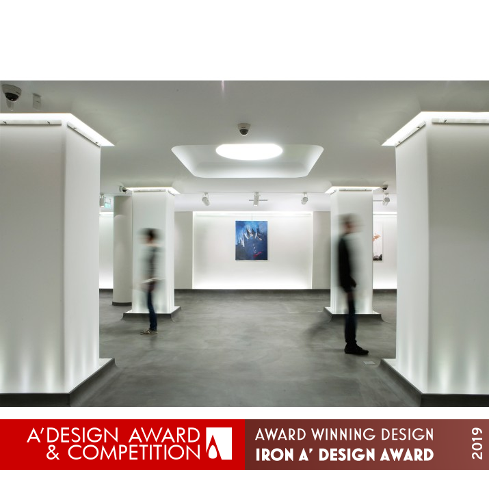 Faath Art Gallery Art Gallery by Nikolaos Sgouros Iron Interior Space and Exhibition Design Award Winner 2019 