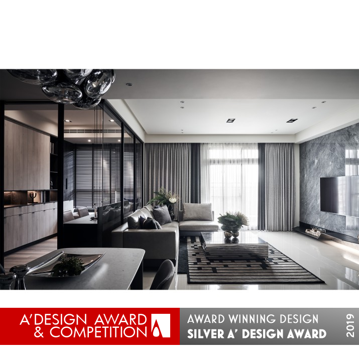 Fog Floated Residential Interior Design by HSIN TING WENG Silver Interior Space and Exhibition Design Award Winner 2019 
