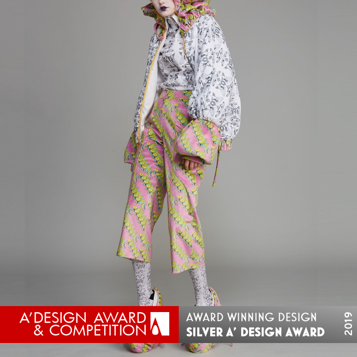 Macaroni Club Womenswear Collection by Wonjoon Cha Silver Fashion, Apparel and Garment Design Award Winner 2019 