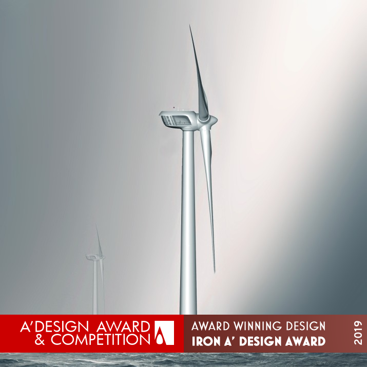 Britannia 10MW Offshore Wind Turbine by Créa Inc Design Iron Energy Products, Projects and Devices Design Award Winner 2019 