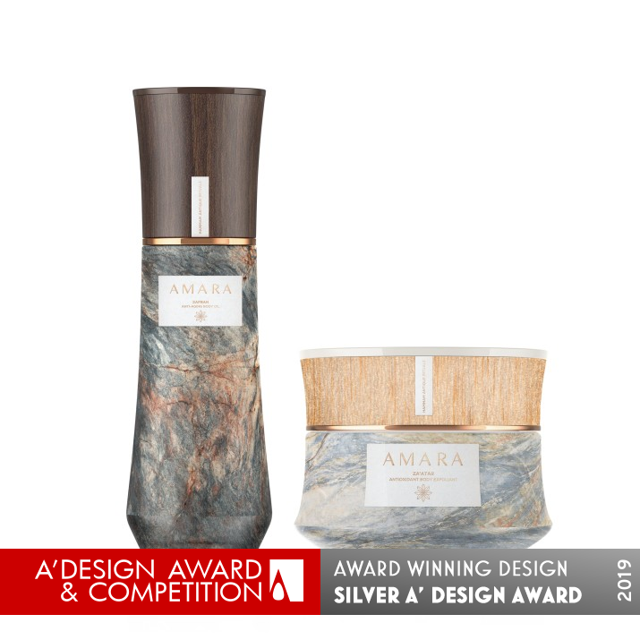 Amara Body Care by Ian Wallace Silver Packaging Design Award Winner 2019 