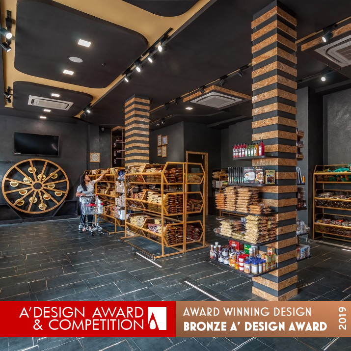 Ganesh Snacks Retail Shop by Amruta Thakkar Bronze Interior Space and Exhibition Design Award Winner 2019 