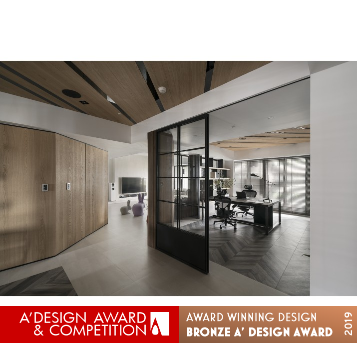 Shimmer Residential House by Yi Feng Huang Bronze Interior Space and Exhibition Design Award Winner 2019 